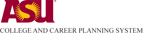 Arizona State University College and Career Planning System Logo
